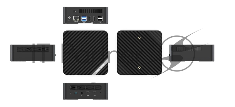 Мини ПК Minisforum UM773Lite/32GB+1TB (AMD Ryzen7 7735HS) 32GB+1TB, AMD Radeon680M, Win11 Pro