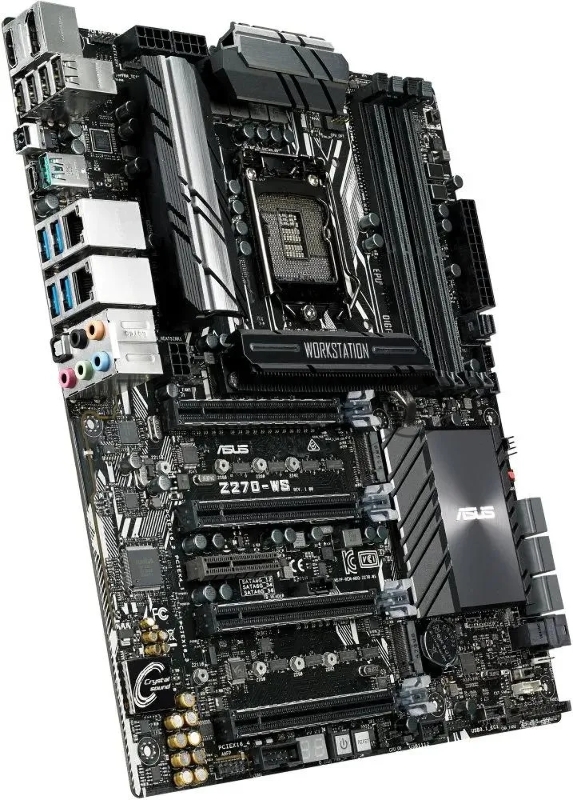 Материнская плата для Asus Z270-WS LGA1151,Z270,USB3.1,ATX,4DIMM 90SW0040-M0AAY0