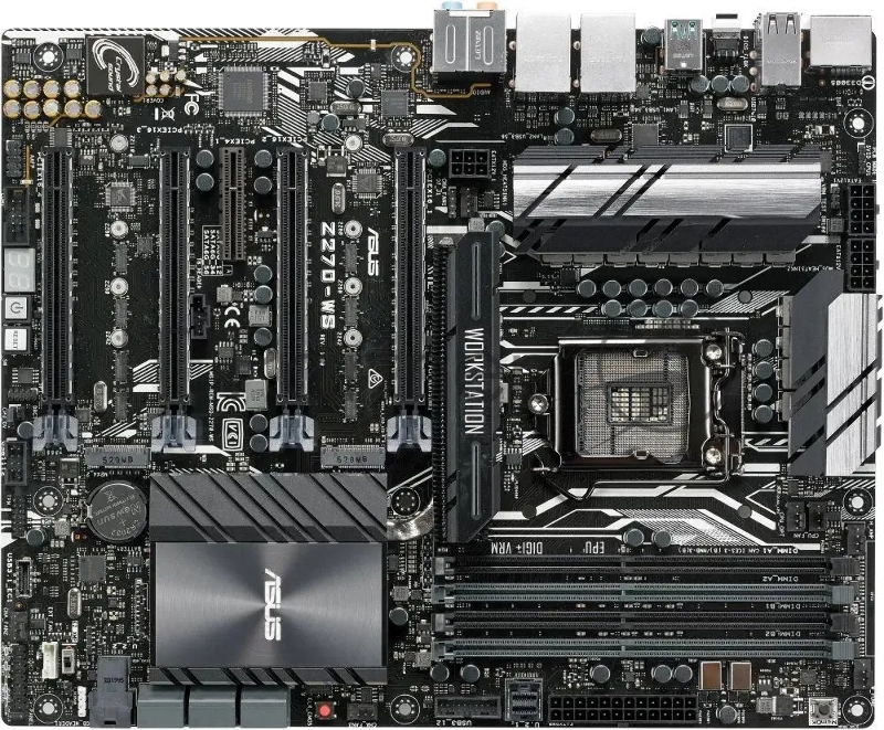 Материнская плата для Asus Z270-WS LGA1151,Z270,USB3.1,ATX,4DIMM 90SW0040-M0AAY0