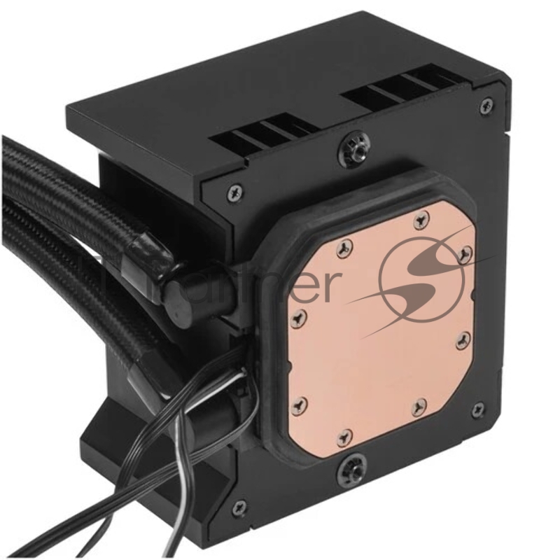 Система водяного охлаждения ID-Cooling Dashflow 360 XT Pro ARGB Soc-AM5/AM4/1200/1700/1851 черный 4-pin 16-34dB Al+Cu 350W Ret