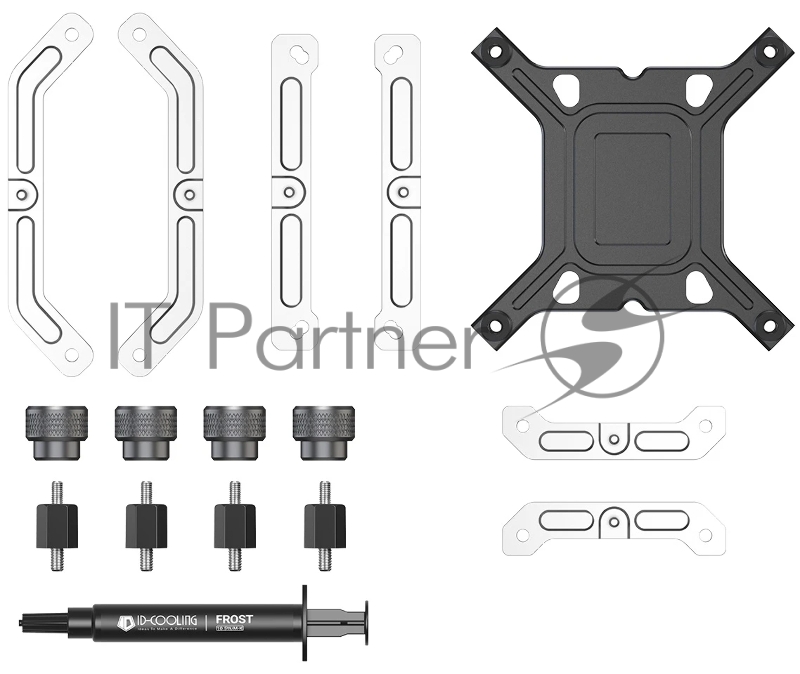Система водяного охлаждения ID-Cooling FX240 Inf ARGB Soc-AM5/AM4/1200/1700/1851 белый 4-pin 27.2dB Al+Cu 300W Ret (FX240 INF WHITE)