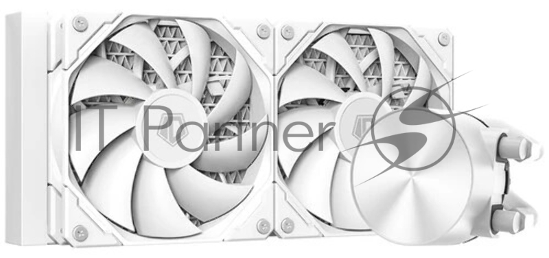 Система водяного охлаждения ID-Cooling FX240 Pro Soc-AM5/AM4/1200/1700/1851 белый 4-pin 35.2dB Al+Cu 300W Ret (FX240 PRO WHITE)