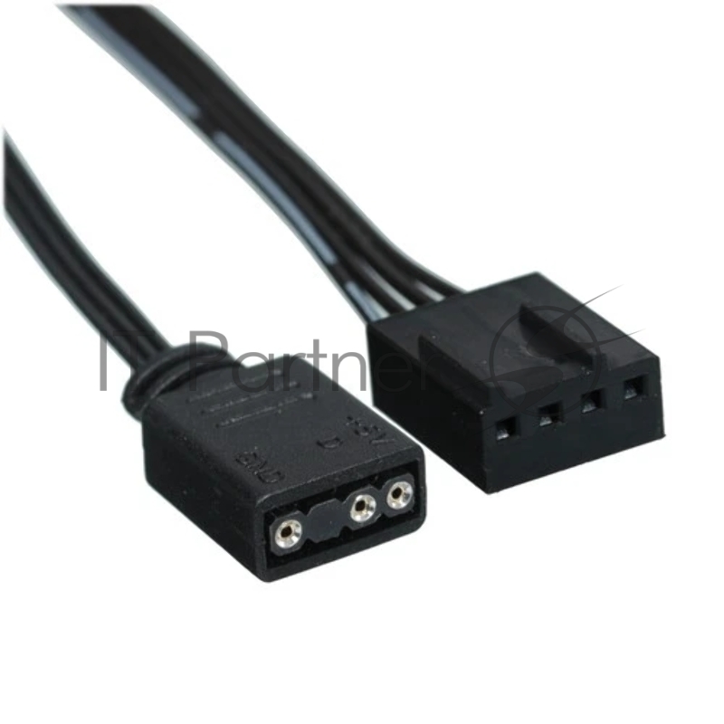 Вентилятор для корпуса Deepcool FL12 ARGB 120х120x25 черный 4-pin (R-FL12-BKAPN1-G) Ret