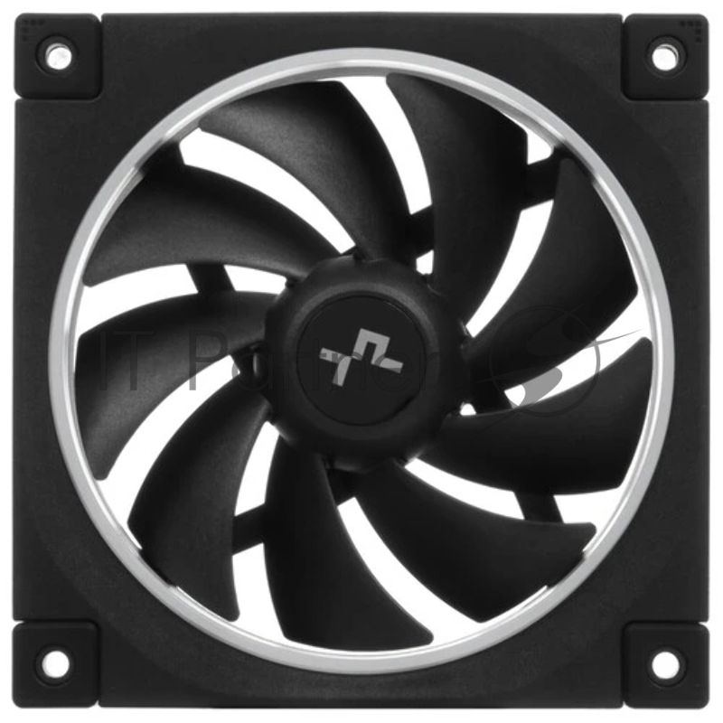 Вентилятор для корпуса Deepcool FL12 ARGB 120х120x25 черный 4-pin (R-FL12-BKAPN1-G) Ret