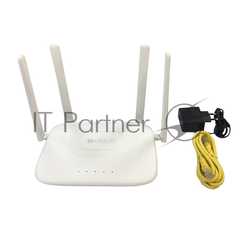 Беспроводной двухдиапазонный маршрутизатор AC1200, 1x1000Base-T WAN, 3x1000Base-T LAN, 4 внешние антенны 5 dBi