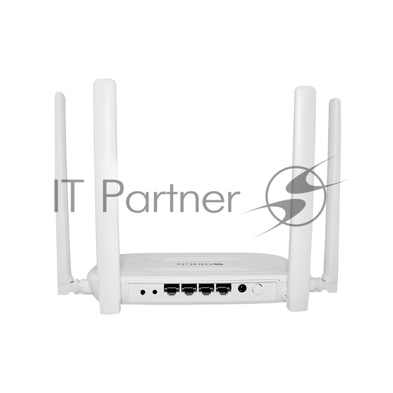 Беспроводной двухдиапазонный маршрутизатор AC1200, 1x1000Base-T WAN, 3x1000Base-T LAN, 4 внешние антенны 5 dBi