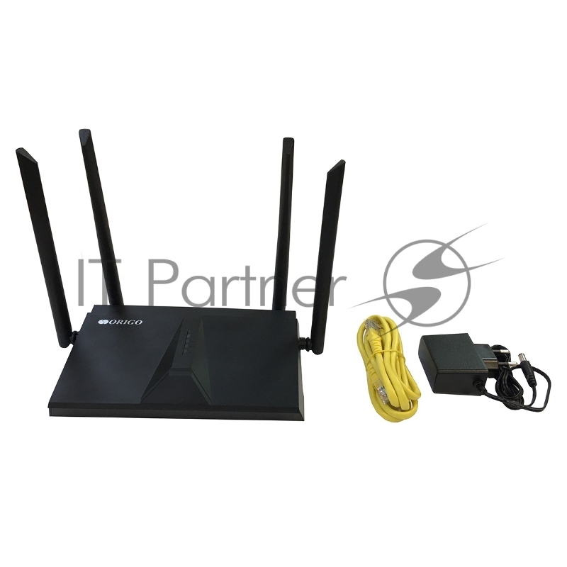 Двухдиапазонный Wi-Fi 6 маршрутизатор AX1800, 1x1000Base-T WAN, 3x1000Base-T LAN, 4 внешние антенны 5 dBi