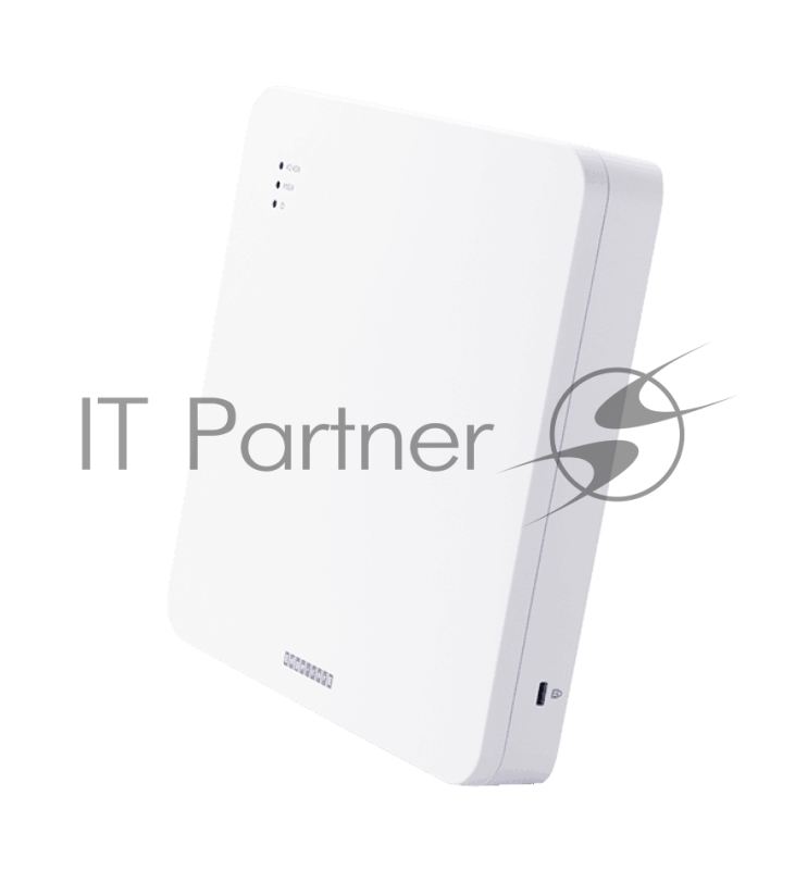 Точка доступа Edge-Core EAP101 802.11ax (WiFi6) DualBand Concurrent (2.4ГГц/ 5ГГц), 2x2, 1 Uplink+2 LAN, Enterprise Grade, Cloud/Controller/StandAlone Mgd, OpenMesh, Indoor access point