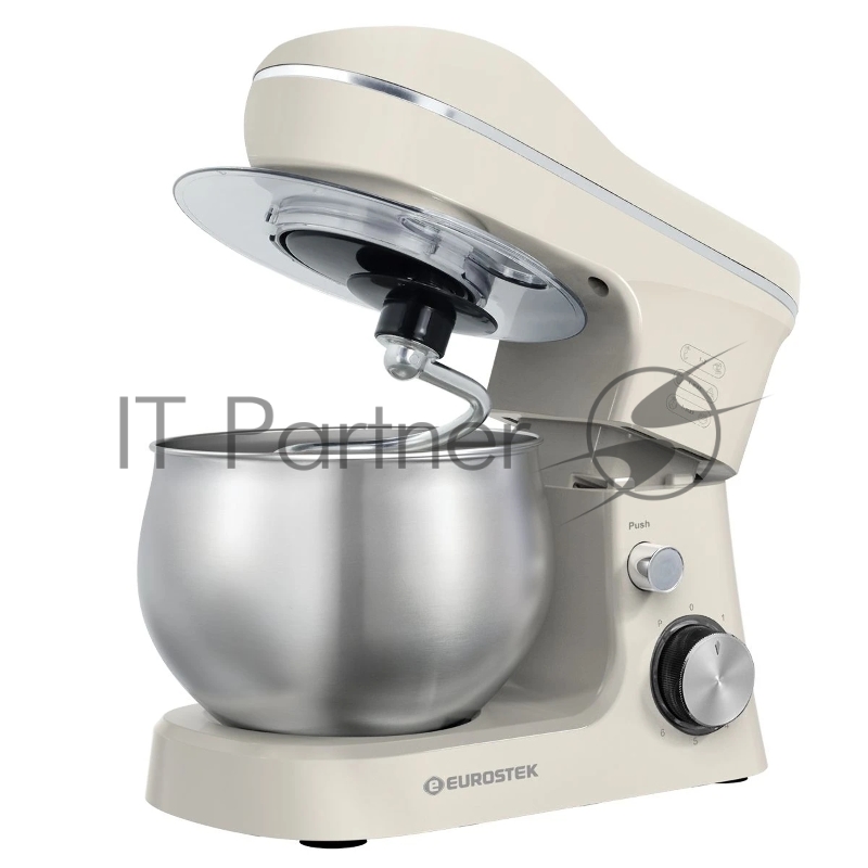 Миксер планетарный Eurostek EHM-205 чаша 5 л, 2000 Вт, бежевый