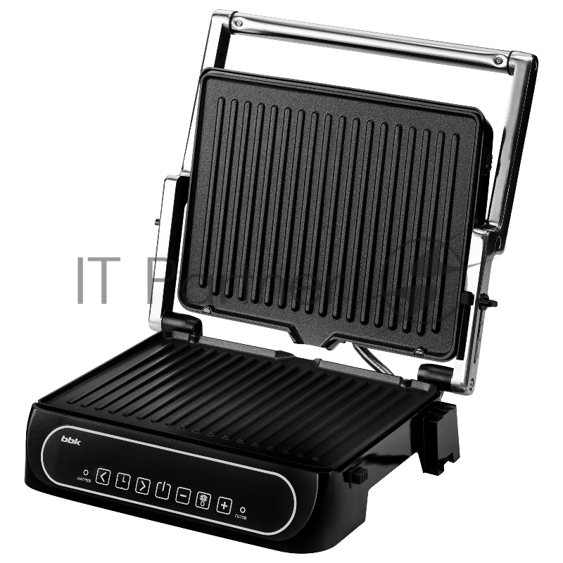 Гриль электрический BBK BEG3001 черный/металлик