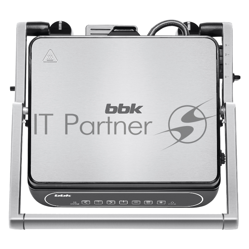 Гриль электрический BBK BEG3001 черный/металлик