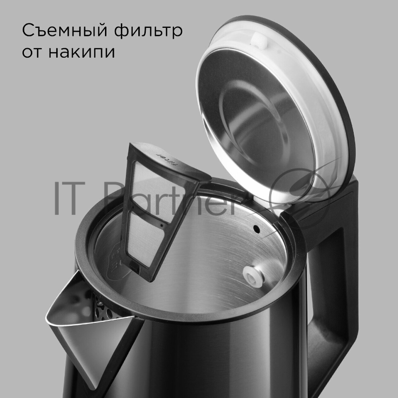 Чайник электрический Redmond KM244 1.7л. 2200Вт черный