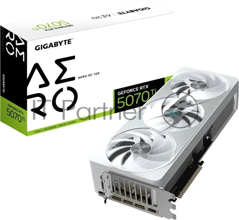 Видеокарта Gigabyte GV-N507TAERO OC-16GD 1.0 NV RTX5070TI 16Gb 256bit GDDR7 2805/28000/HDMIx1/
