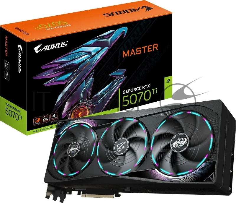 Видеокарта Gigabyte GV-N507TAORUS M-16GD 1.0 NV RTX5070TI 16Gb 256bit GDDR7 2670/28000/HDMI