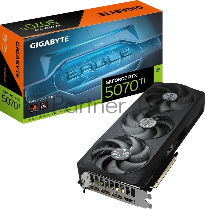 Видеокарта Gigabyte GV-N507TEAGLE OC-16GD 1.0 NV RTX5070TI 16Gb 256bit GDDR7 2542/28000/HDM