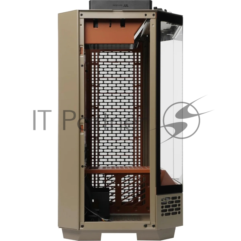 Корпус Thermaltake The Tower 300 Gravel Send коричневый без БП mATX 8x120mm 6x140mm 2xUSB3.0 audio bott PSU