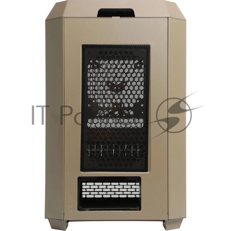 Корпус Thermaltake The Tower 300 Gravel Send коричневый без БП mATX 8x120mm 6x140mm 2xUSB3.0 audio bott PSU