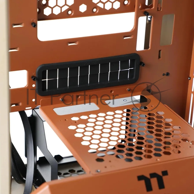 Корпус Thermaltake The Tower 300 Gravel Send коричневый без БП mATX 8x120mm 6x140mm 2xUSB3.0 audio bott PSU