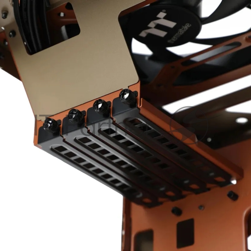 Корпус Thermaltake The Tower 300 Gravel Send коричневый без БП mATX 8x120mm 6x140mm 2xUSB3.0 audio bott PSU