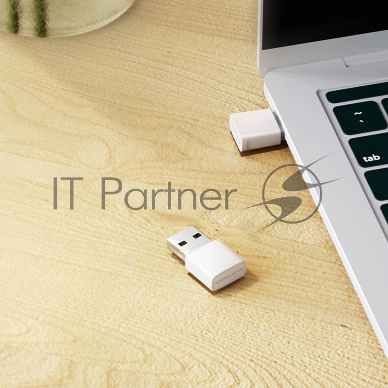 Mercusys MA30N Сверхкомпактный двухдиапазонный USB-адаптер Wi-Fi AC1300