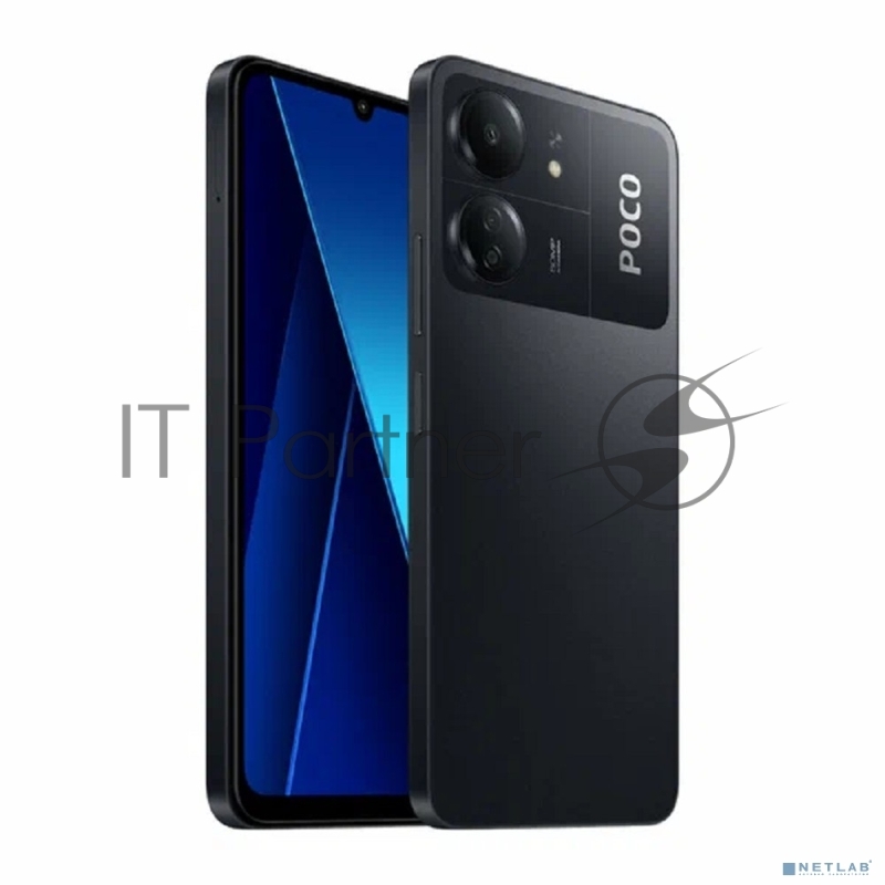Смартфон POCO C65, 6/128Gb, черный