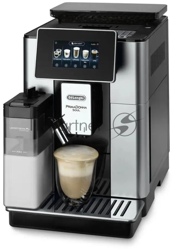 Кофемашина Delonghi ECAM610.55.SB 1450Вт черный/серебристый