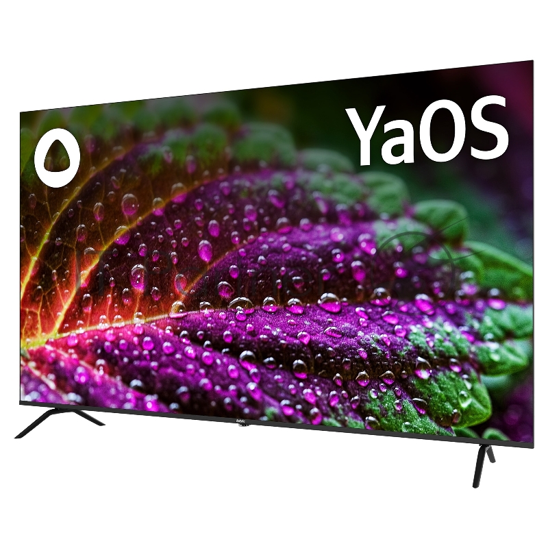 Телевизор BBK 65LEX-8231/UTS2C (B) черный 65 4K Ultra HD LED 60Hz DVB-T2 DVB-C DVB-S2 USB WiFi Smart TV (RUS) Яндекс.ТВ