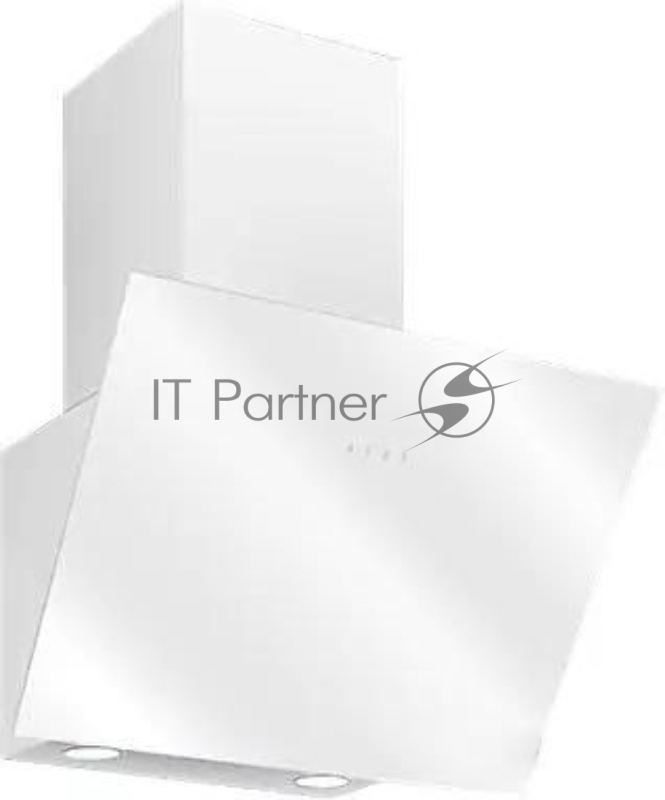 Вытяжка Эликор Антрацит 60П-650-Е3Д белый/белое стекло