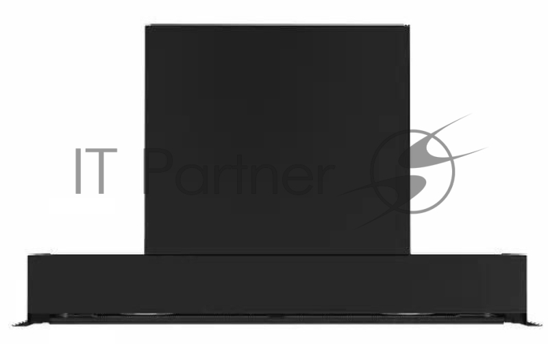 Вытяжка каминная Elikor Sense Glass 60П-1000 черный управление: кнопочное (1 мотор)