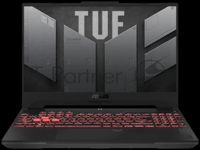 Ноутбук ASUS TUF Gaming A17 FA707NVR-HX023 AMD Ryzen 7 7435HS 3100MHz/17.3/1920x1080/16GB/51 SSD/NVIDIA GeForce RTX 4060 8GB/Wi-Fi/Bluetooth/Без ОС (90NR0JJ5-M000Z0) Grey