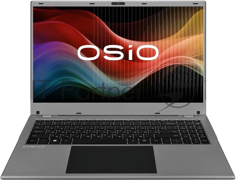 Ноутбук Osio BaseLine B150i-010s серебристый N-series N200 8Gb SSD512Gb Intel UHD Graphics 15.6 IPS FHD (1920x1080) Windows 11 Home WiFi BT Cam 5000mAh