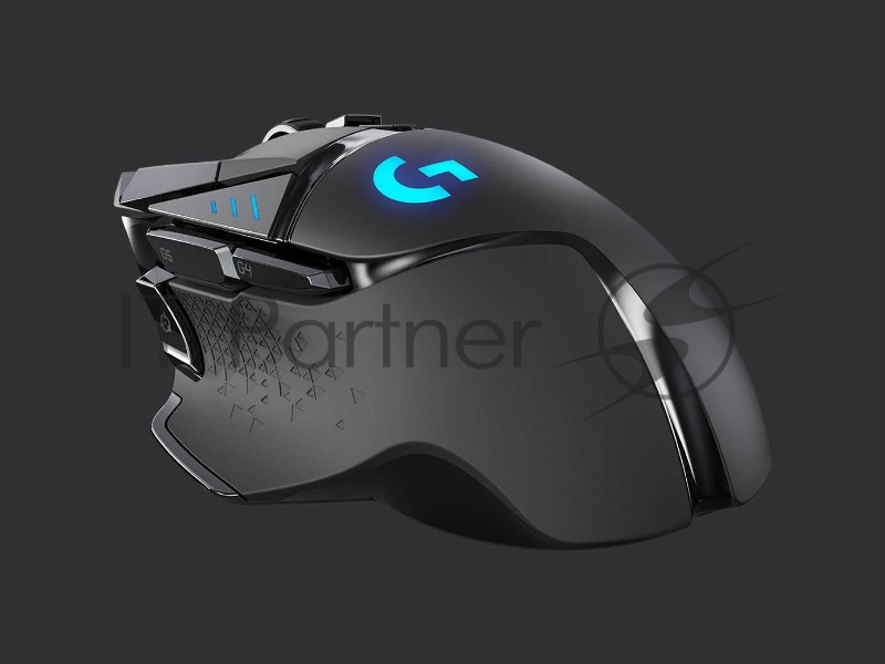 Мышь беспроводная/проводная Logitech G502 LIGHTSPEED черный, 25600 dpi, радиоканал, USB, кнопки - 11