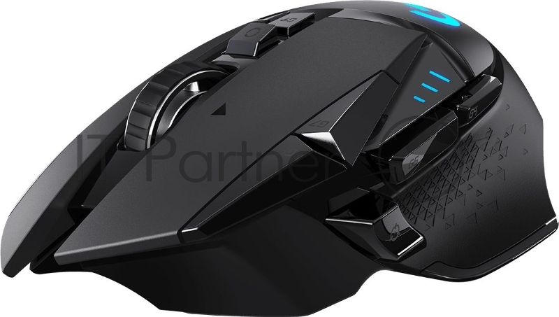 Мышь беспроводная/проводная Logitech G502 LIGHTSPEED черный, 25600 dpi, радиоканал, USB, кнопки - 11