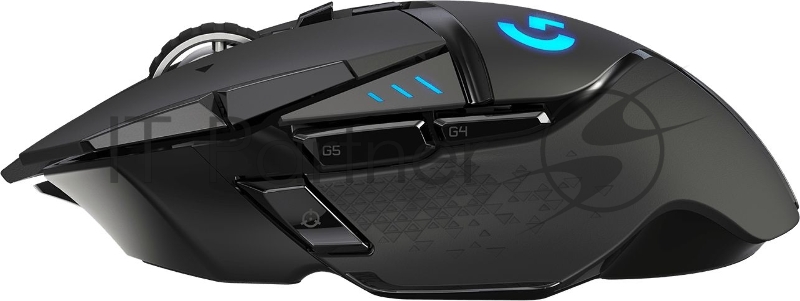 Мышь беспроводная/проводная Logitech G502 LIGHTSPEED черный, 25600 dpi, радиоканал, USB, кнопки - 11