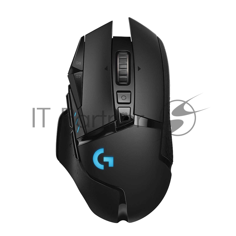 Мышь беспроводная/проводная Logitech G502 LIGHTSPEED черный, 25600 dpi, радиоканал, USB, кнопки - 11