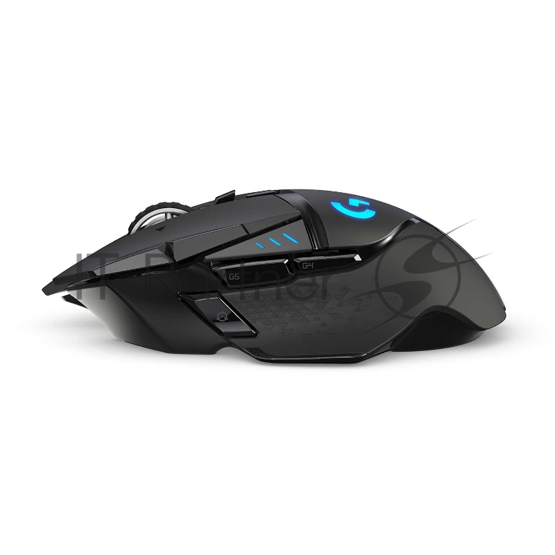 Мышь беспроводная/проводная Logitech G502 LIGHTSPEED черный, 25600 dpi, радиоканал, USB, кнопки - 11