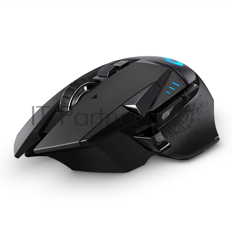 Мышь беспроводная/проводная Logitech G502 LIGHTSPEED черный, 25600 dpi, радиоканал, USB, кнопки - 11
