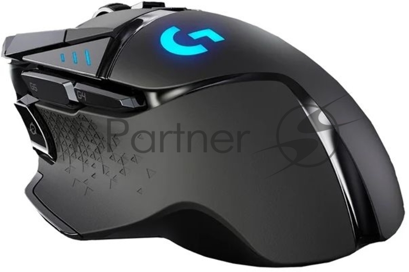 Мышь беспроводная/проводная Logitech G502 LIGHTSPEED черный, 25600 dpi, радиоканал, USB, кнопки - 11