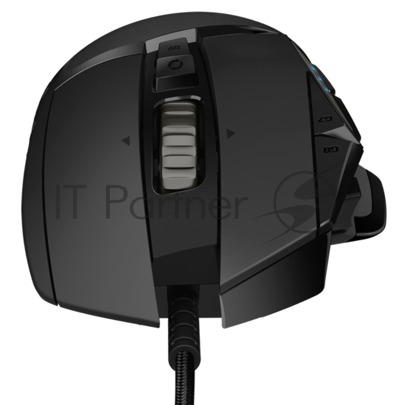 Мышь беспроводная/проводная Logitech G502 LIGHTSPEED черный, 25600 dpi, радиоканал, USB, кнопки - 11