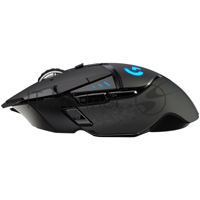 Мышь беспроводная/проводная Logitech G502 LIGHTSPEED черный, 25600 dpi, радиоканал, USB, кнопки - 11