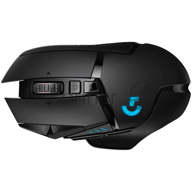 Мышь беспроводная/проводная Logitech G502 LIGHTSPEED черный, 25600 dpi, радиоканал, USB, кнопки - 11