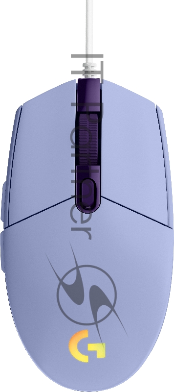 Мышь проводная Logitech G102 LIGHTSYNC фиолетовый, 8000 dpi, USB, кнопки - 6