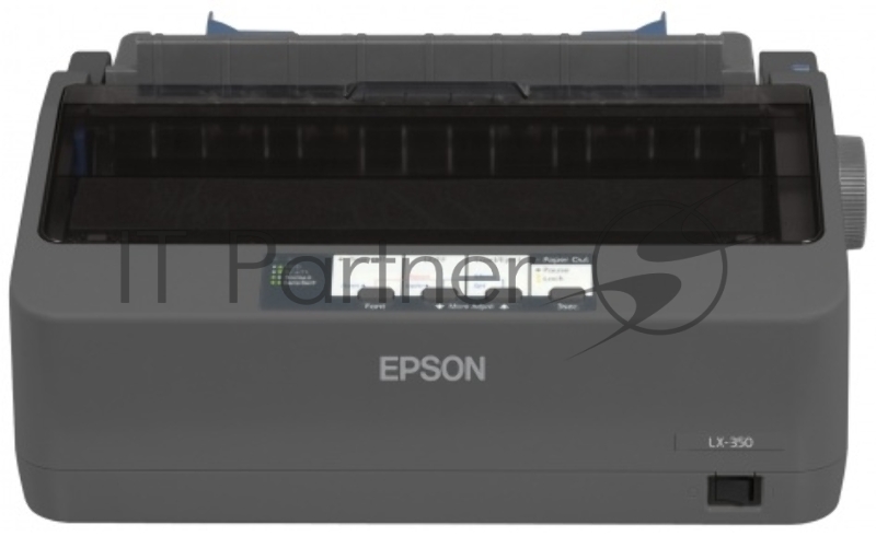 Принтер матричный Epson LX-350 (C11CC24031/C11CC24032), (А4, 357 cps (12 cpi), USB, LPT, COM)