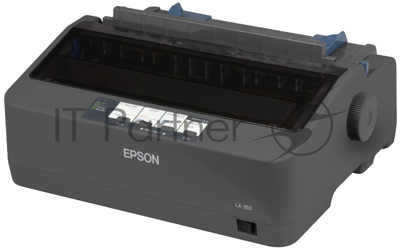 Принтер матричный Epson LX-350 (C11CC24031/C11CC24032), (А4, 357 cps (12 cpi), USB, LPT, COM)