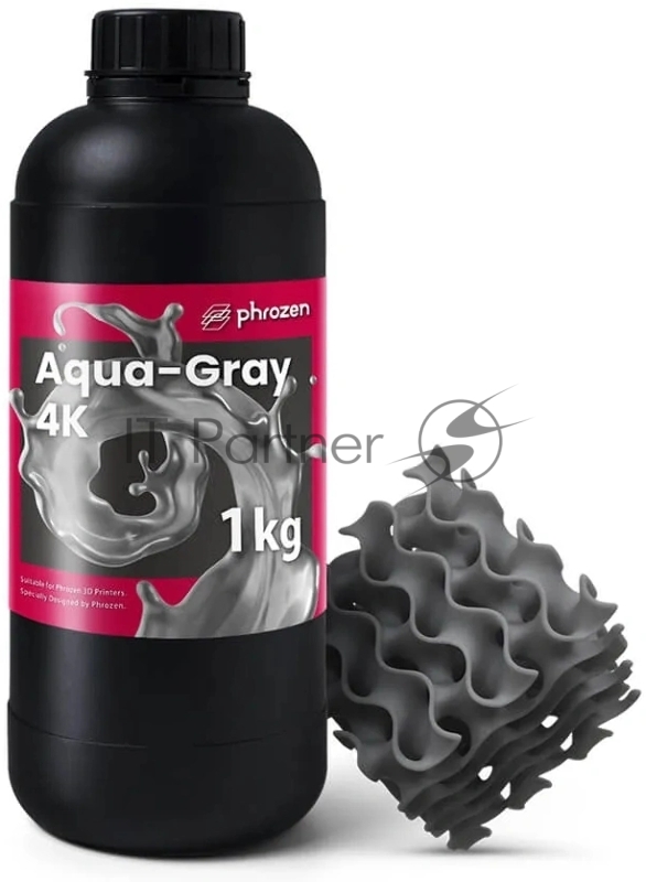 Смола 3d Phrozen AQUA 4K серый 1кг