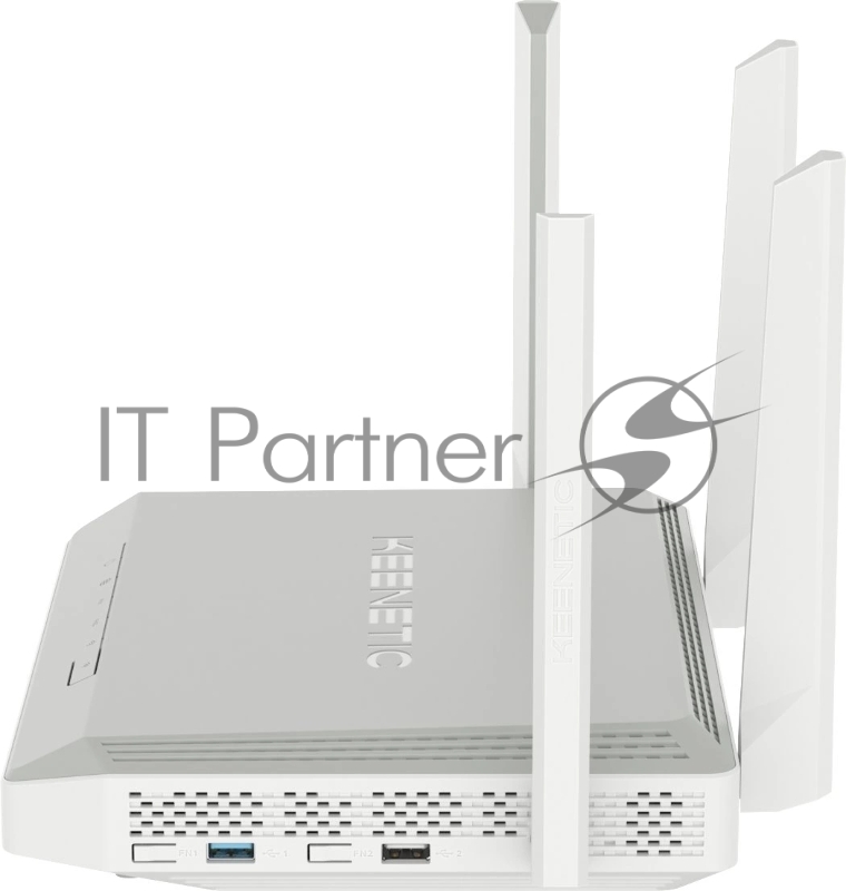 Роутер беспроводной Keenetic Peak (KN-2710 + KN-3311) AC2600 10/100/1000BASE-TX/SFP/4g ready серый