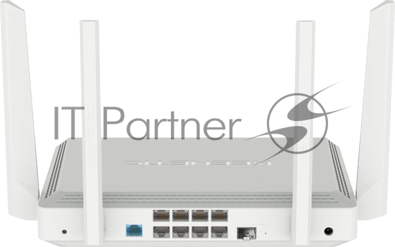 Роутер беспроводной Keenetic Peak (KN-2710 + KN-3311) AC2600 10/100/1000BASE-TX/SFP/4g ready серый