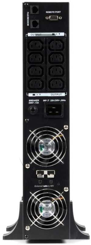 ИБП Бастион RAPAN-UPS 2000-RACK-IN-4X9-E {Line-interactive, 2000ВА/1400Вт, USB, 8х C13, АКБ 2x 9Ah, подкл АКБ блоков} (8959)