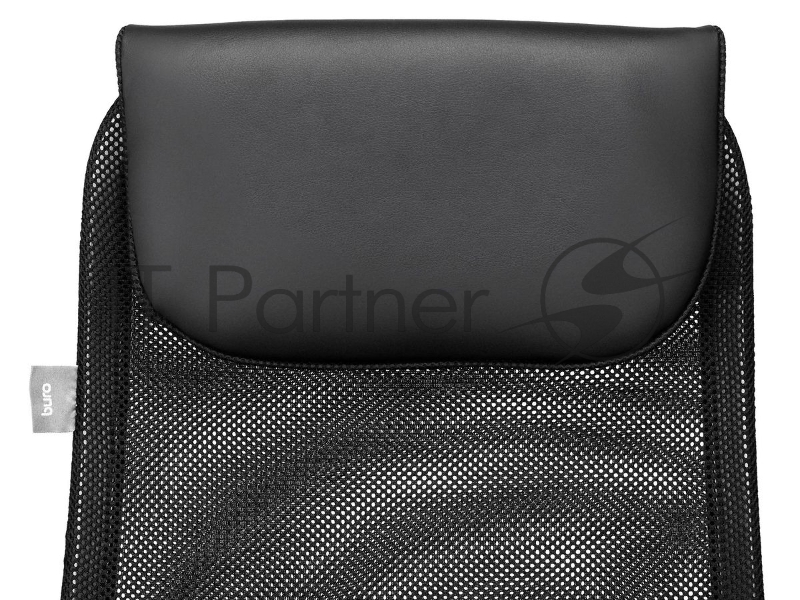 Кресло руководителя Бюрократ CH-607BS черный сетка/ткань крестов. металл хром