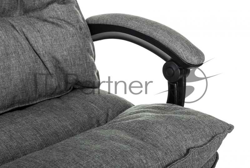 Кресло руководителя Бюрократ CH-820MSG-F светло-серый 38-404 крестов. пластик подст.для ног